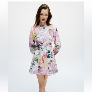 Zara Floral Print Dress